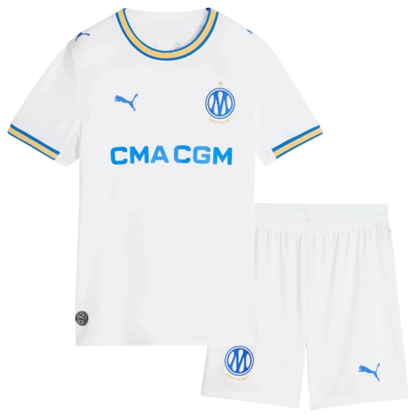 Olympique Marseille Aubameyang 17 Djeca Nogometni Dresovi 2026/27 Domaći (+ Kratke Hlače)