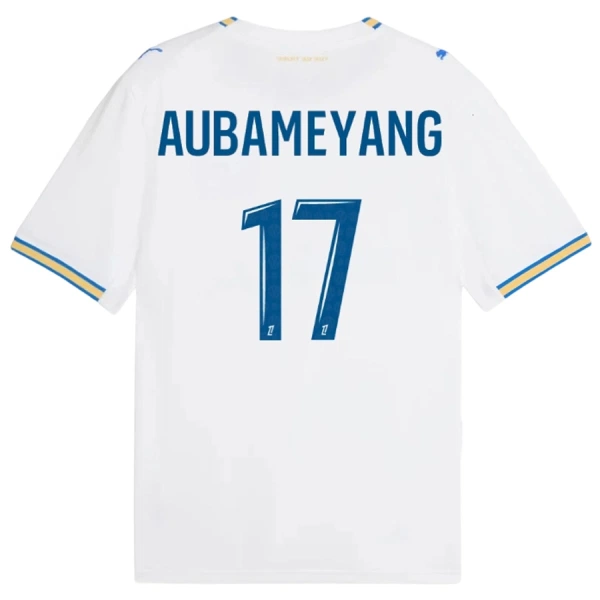 Olympique Marseille Aubameyang 17 Nogometni Dresovi 2026/27 Domaći Olympique Marseille Aubameyang 17 Nogometni Dresovi 2026/27 Domaći