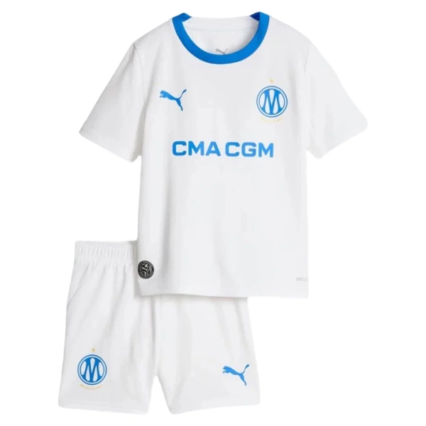 Olympique Marseille Djeca Nogometni Dresovi 2026/27 Domaći (+ Kratke Hlače) Olympique Marseille Djeca Nogometni Dresovi 2026/27 Domaći (+ Kratke Hlače)