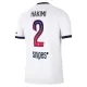 Paris Saint-Germain Achraf Hakimi 2 Nogometni Dresovi 2026/27 Gostujući