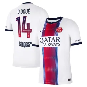 Paris Saint-Germain Désiré Doué 14 Nogometni Dresovi 2026/27 Gostujući Paris Saint-Germain Désiré Doué 14 Nogometni Dresovi 2026/27 Gostujući