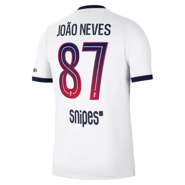 Paris Saint-Germain João Neves 87 Nogometni Dresovi 2026/27 Gostujući