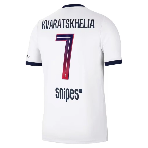 Paris Saint-Germain Khvicha Kvaratskhelia 7 Nogometni Dresovi 2026/27 Gostujući