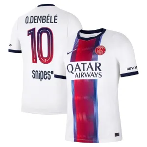 Paris Saint-Germain Ousmane Dembélé 10 Nogometni Dresovi 2026/27 Gostujući Paris Saint-Germain Ousmane Dembélé 10 Nogometni Dresovi 2026/27 Gostujući