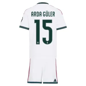 Real Madrid Arda Guler 15 Djeca Nogometni Dresovi 2026/27 Domaći (+ Kratke Hlače)
