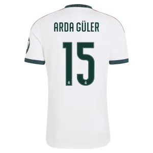 Real Madrid Arda Guler 15 Nogometni Dresovi 2026/27 Domaći