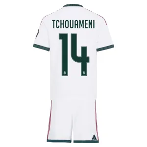 Real Madrid Aurélien Tchouaméni 14 Djeca Nogometni Dresovi 2026/27 Domaći (+ Kratke Hlače) Real Madrid Aurélien Tchouaméni 14 Djeca Nogometni Dresovi 2026/27 Domaći (+ Kratke Hlače)