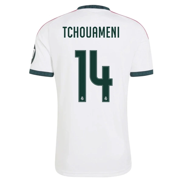 Real Madrid Aurélien Tchouaméni 14 Nogometni Dresovi 2026/27 Domaći Real Madrid Aurélien Tchouaméni 14 Nogometni Dresovi 2026/27 Domaći