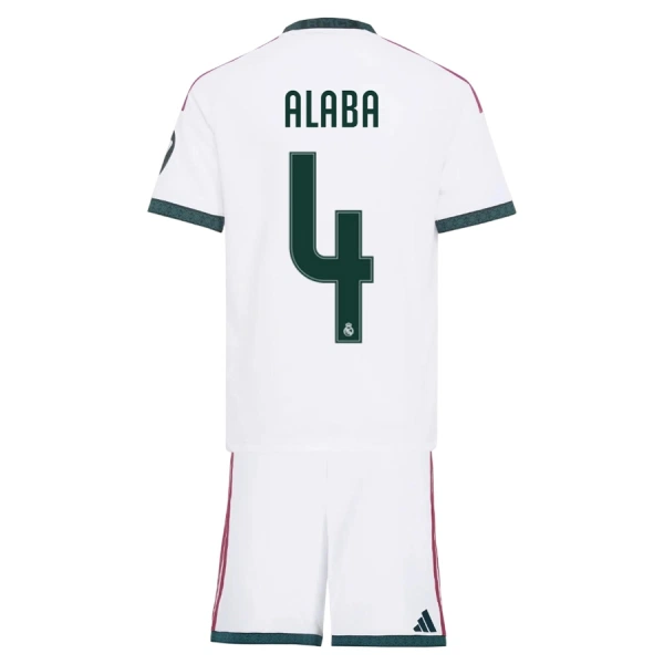 Real Madrid David Alaba 4 Djeca Nogometni Dresovi 2026/27 Domaći (+ Kratke Hlače) Real Madrid David Alaba 4 Djeca Nogometni Dresovi 2026/27 Domaći (+ Kratke Hlače)