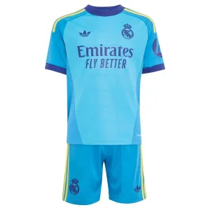 Real Madrid Djeca Golmanski Nogometni Dresovi 2026/27 Gostujući (+ Kratke Hlače) Real Madrid Djeca Golmanski Nogometni Dresovi 2026/27 Gostujući (+ Kratke Hlače)