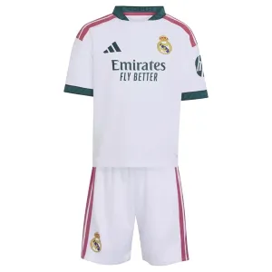 Real Madrid Djeca Nogometni Dresovi 2026/27 Domaći (+ Kratke Hlače)