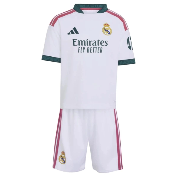 Real Madrid Djeca Nogometni Dresovi 2026/27 Domaći (+ Kratke Hlače) Real Madrid Djeca Nogometni Dresovi 2026/27 Domaći (+ Kratke Hlače)