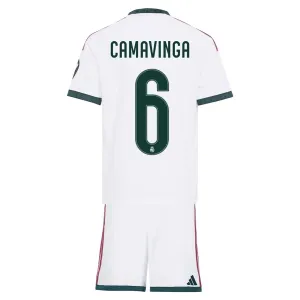 Real Madrid Eduardo Camavinga 6 Djeca Nogometni Dresovi 2026/27 Domaći (+ Kratke Hlače)