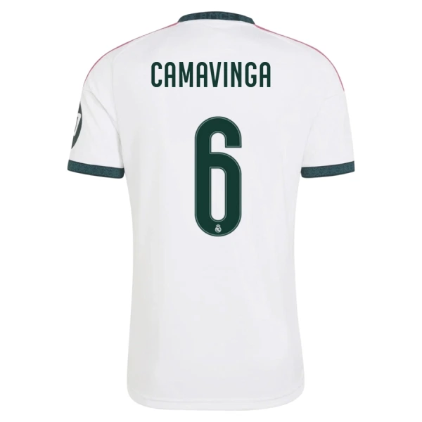 Real Madrid Eduardo Camavinga 6 Nogometni Dresovi 2026/27 Domaći Real Madrid Eduardo Camavinga 6 Nogometni Dresovi 2026/27 Domaći