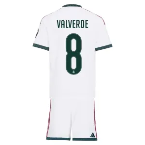 Real Madrid Federico Valverde 8 Djeca Nogometni Dresovi 2026/27 Domaći (+ Kratke Hlače) Real Madrid Federico Valverde 8 Djeca Nogometni Dresovi 2026/27 Domaći (+ Kratke Hlače)