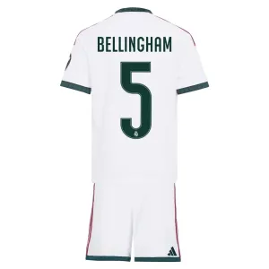 Real Madrid Jude Bellingham 5 Djeca Nogometni Dresovi 2026/27 Domaći (+ Kratke Hlače) Real Madrid Jude Bellingham 5 Djeca Nogometni Dresovi 2026/27 Domaći (+ Kratke Hlače)