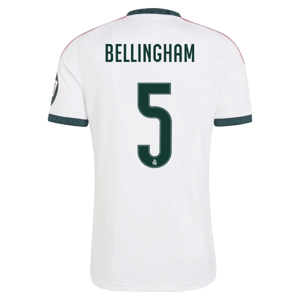 Real Madrid Jude Bellingham 5 Nogometni Dresovi 2026/27 Domaći Real Madrid Jude Bellingham 5 Nogometni Dresovi 2026/27 Domaći