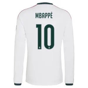 Real Madrid Kylian Mbappé 10 Nogometni Dresovi 2026/27 Domaći Dugi rukav Real Madrid Kylian Mbappé 10 Nogometni Dresovi 2026/27 Domaći Dugi rukav