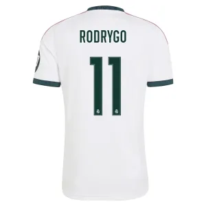 Real Madrid Rodrygo 11 Nogometni Dresovi 2026/27 Domaći Real Madrid Rodrygo 11 Nogometni Dresovi 2026/27 Domaći