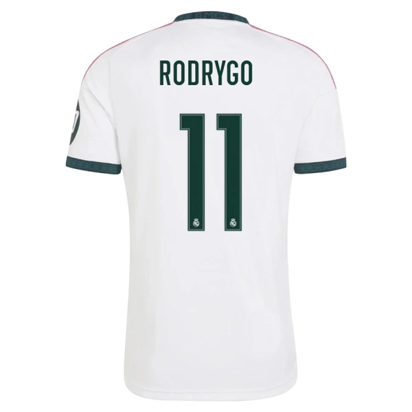 Real Madrid Rodrygo 11 Nogometni Dresovi 2026/27 Domaći Real Madrid Rodrygo 11 Nogometni Dresovi 2026/27 Domaći