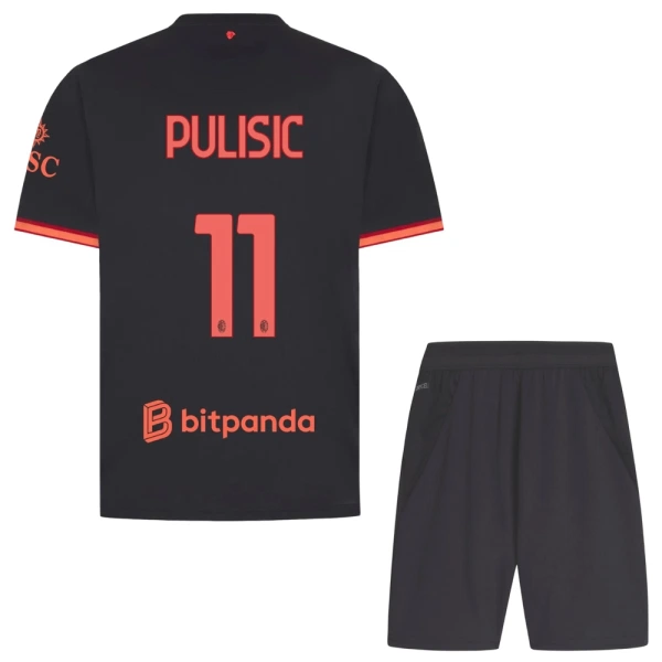 AC Milan Christian Pulisic 11 Djeca Nogometni Dresovi 2026/27 Treći (+ Kratke Hlače) AC Milan Christian Pulisic 11 Djeca Nogometni Dresovi 2026/27 Treći (+ Kratke Hlače)
