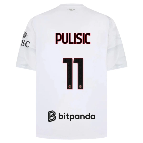 AC Milan Christian Pulisic 11 Nogometni Dresovi 2026/27 Gostujući AC Milan Christian Pulisic 11 Nogometni Dresovi 2026/27 Gostujući
