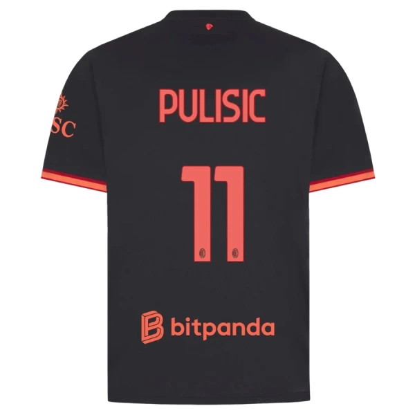 AC Milan Christian Pulisic 11 Nogometni Dresovi 2026/27 Treći AC Milan Christian Pulisic 11 Nogometni Dresovi 2026/27 Treći