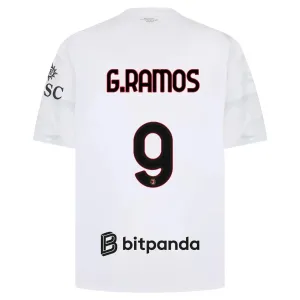 AC Milan G. Ramos 9 Nogometni Dresovi 2026/27 Gostujući AC Milan G. Ramos 9 Nogometni Dresovi 2026/27 Gostujući
