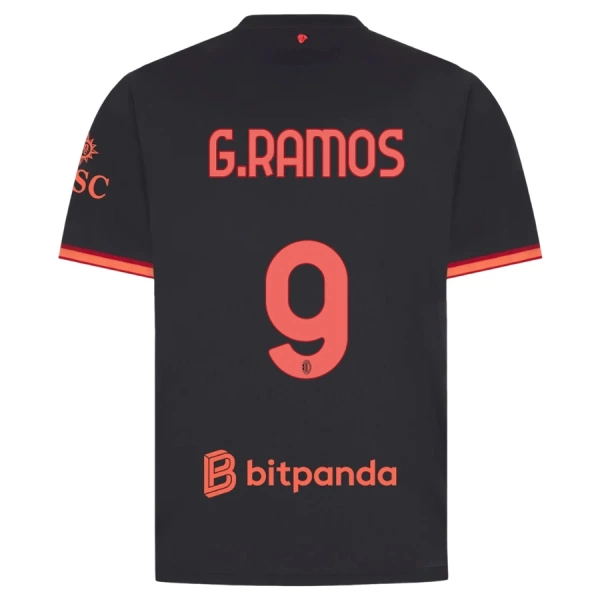 AC Milan G. Ramos 9 Nogometni Dresovi 2026/27 Treći AC Milan G. Ramos 9 Nogometni Dresovi 2026/27 Treći