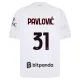 AC Milan Pavlovic 31 Nogometni Dresovi 2026/27 Gostujući AC Milan Pavlovic 31 Nogometni Dresovi 2026/27 Gostujući