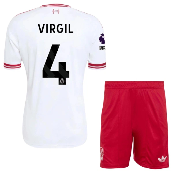 Liverpool Virgil van Dijk 4 Djeca Nogometni Dresovi 2026/27 Gostujući (+ Kratke Hlače) Liverpool Virgil van Dijk 4 Djeca Nogometni Dresovi 2026/27 Gostujući (+ Kratke Hlače)
