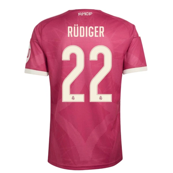 Real Madrid Antonio Rüdiger 22 Nogometni Dresovi 2026/27 Treći Real Madrid Antonio Rüdiger 22 Nogometni Dresovi 2026/27 Treći