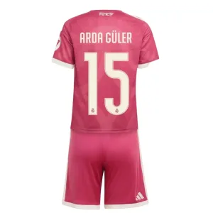 Real Madrid Arda Guler 15 Djeca Nogometni Dresovi 2026/27 Treći (+ Kratke Hlače) Real Madrid Arda Guler 15 Djeca Nogometni Dresovi 2026/27 Treći (+ Kratke Hlače)