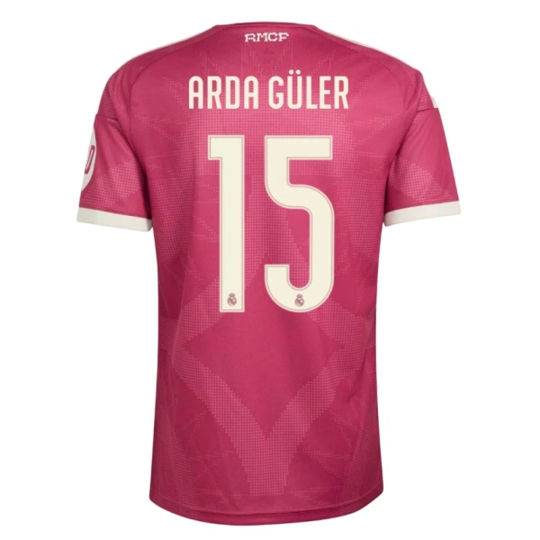 Real Madrid Arda Guler 15 Nogometni Dresovi 2026/27 Treći Real Madrid Arda Guler 15 Nogometni Dresovi 2026/27 Treći