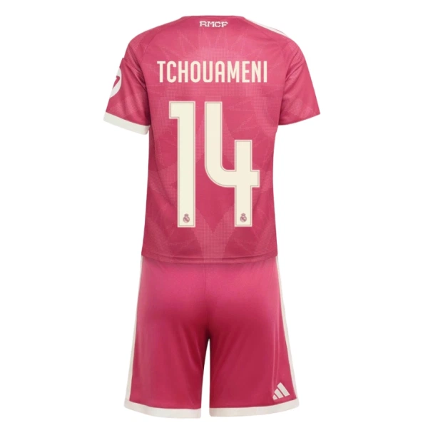Real Madrid Aurélien Tchouaméni 14 Djeca Nogometni Dresovi 2026/27 Treći (+ Kratke Hlače) Real Madrid Aurélien Tchouaméni 14 Djeca Nogometni Dresovi 2026/27 Treći (+ Kratke Hlače)