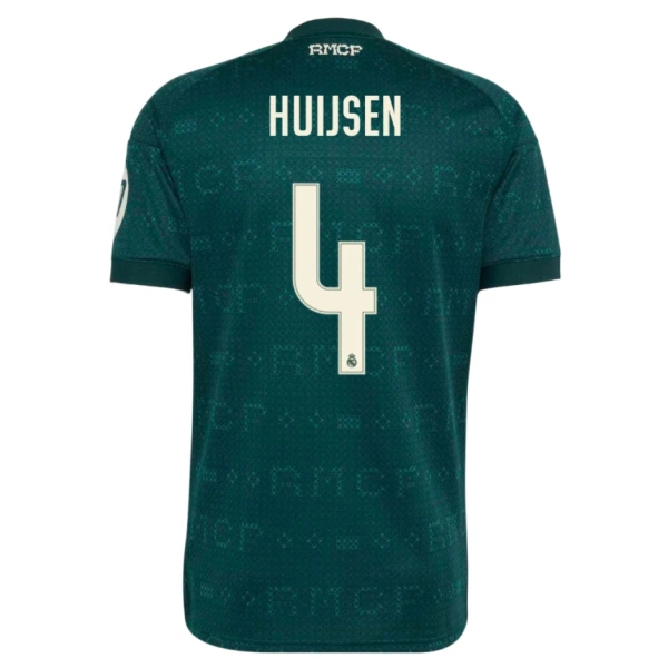 Real Madrid Dean Huijsen 4 Nogometni Dresovi 2026/27 Gostujući Real Madrid Dean Huijsen 4 Nogometni Dresovi 2026/27 Gostujući