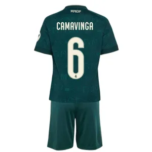 Real Madrid Eduardo Camavinga 6 Djeca Nogometni Dresovi 2026/27 Gostujući (+ Kratke Hlače)
