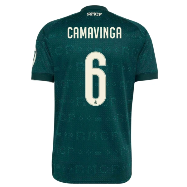 Real Madrid Eduardo Camavinga 6 Nogometni Dresovi 2026/27 Gostujući Real Madrid Eduardo Camavinga 6 Nogometni Dresovi 2026/27 Gostujući