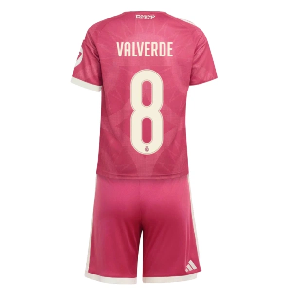 Real Madrid Federico Valverde 8 Djeca Nogometni Dresovi 2026/27 Treći (+ Kratke Hlače) Real Madrid Federico Valverde 8 Djeca Nogometni Dresovi 2026/27 Treći (+ Kratke Hlače)