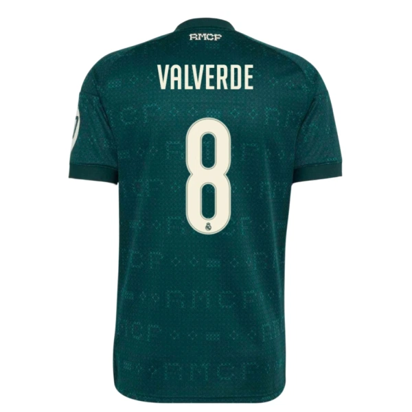 Real Madrid Federico Valverde 8 Nogometni Dresovi 2026/27 Gostujući Real Madrid Federico Valverde 8 Nogometni Dresovi 2026/27 Gostujući