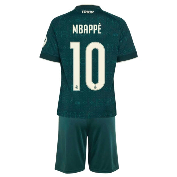 Real Madrid Kylian Mbappé 10 Djeca Nogometni Dresovi 2026/27 Gostujući (+ Kratke Hlače) Real Madrid Kylian Mbappé 10 Djeca Nogometni Dresovi 2026/27 Gostujući (+ Kratke Hlače)