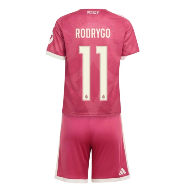 Real Madrid Rodrygo 11 Djeca Nogometni Dresovi 2026/27 Treći (+ Kratke Hlače) Real Madrid Rodrygo 11 Djeca Nogometni Dresovi 2026/27 Treći (+ Kratke Hlače)