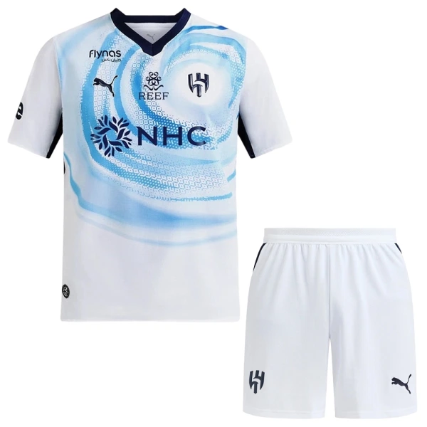 Al Hilal SFC Djeca Nogometni Dresovi 2026/27 Gostujući (+ Kratke Hlače) Al Hilal SFC Djeca Nogometni Dresovi 2026/27 Gostujući (+ Kratke Hlače)