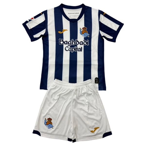 Real Sociedad Djeca Nogometni Dresovi 2026/27 Domaći (+ Kratke Hlače) Real Sociedad Djeca Nogometni Dresovi 2026/27 Domaći (+ Kratke Hlače)