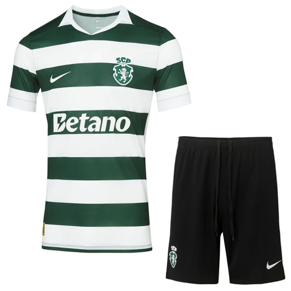Sporting CP Djeca Nogometni Dresovi 2026/27 Domaći (+ Kratke Hlače) Sporting CP Djeca Nogometni Dresovi 2026/27 Domaći (+ Kratke Hlače)