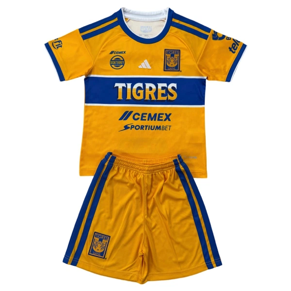 Tigres UANL Djeca Nogometni Dresovi 2026/27 Domaći (+ Kratke Hlače) Tigres UANL Djeca Nogometni Dresovi 2026/27 Domaći (+ Kratke Hlače)