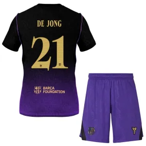 FC Barcelona Frenkie de Jong 21 Djeca Nogometni Dresovi 2026/27 Gostujući (+ Kratke Hlače) FC Barcelona Frenkie de Jong 21 Djeca Nogometni Dresovi 2026/27 Gostujući (+ Kratke Hlače)