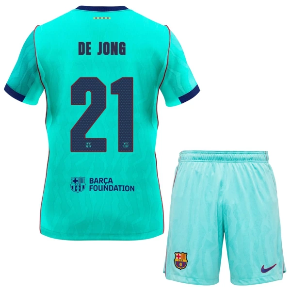 FC Barcelona Frenkie de Jong 21 Djeca Nogometni Dresovi 2026/27 Treći (+ Kratke Hlače) FC Barcelona Frenkie de Jong 21 Djeca Nogometni Dresovi 2026/27 Treći (+ Kratke Hlače)