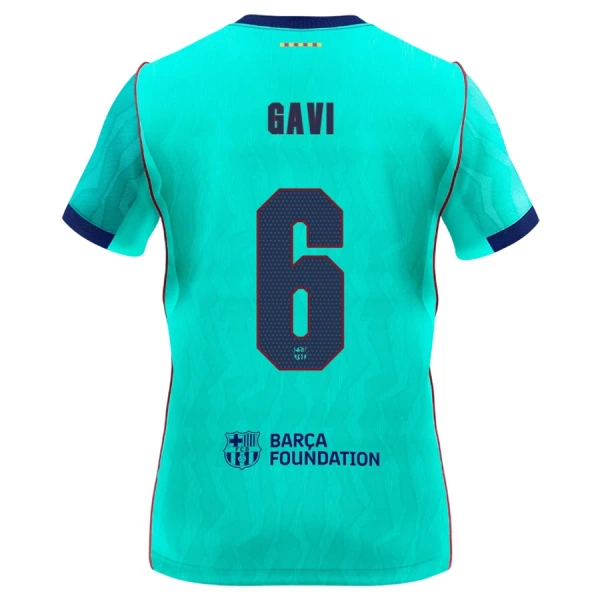 FC Barcelona Gavi 6 Djeca Nogometni Dresovi 2026/27 Treći (+ Kratke Hlače)