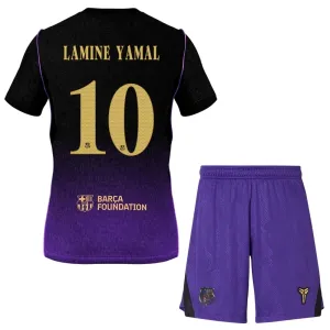 FC Barcelona Lamine Yamal 10 Djeca Nogometni Dresovi 2026/27 Gostujući (+ Kratke Hlače)